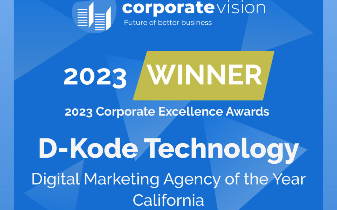 D-Kode Technology Wins 2023 Award for Digital Marketing