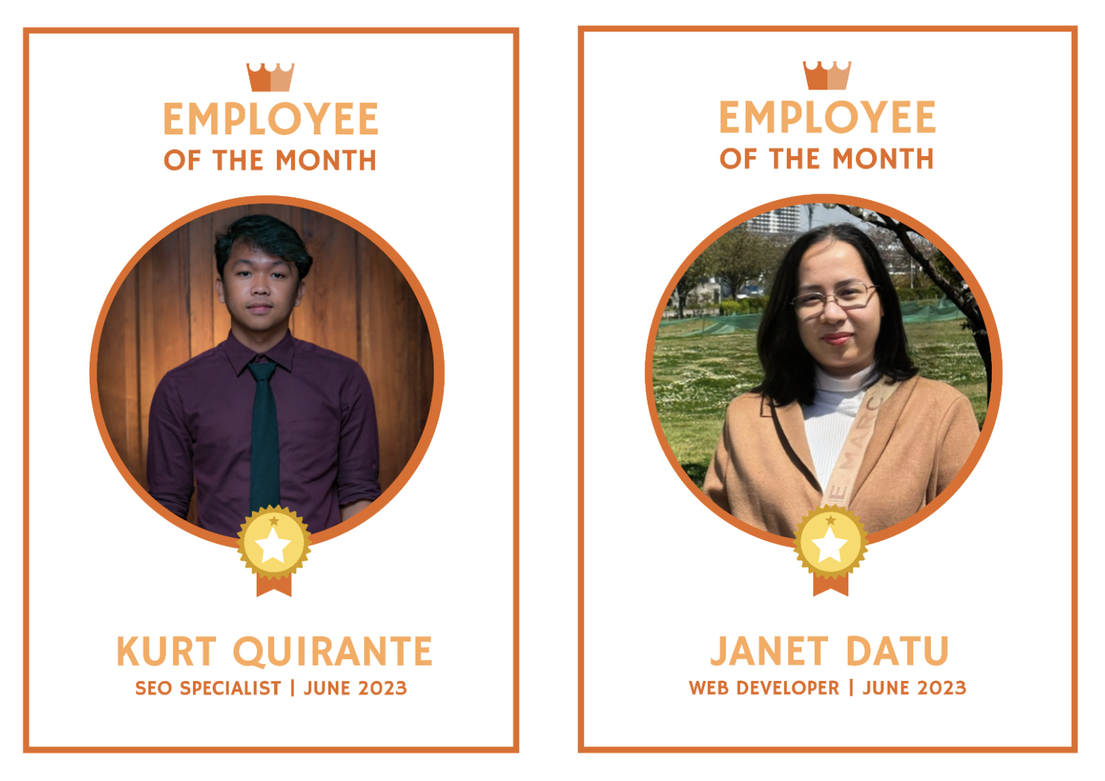 employees of the month