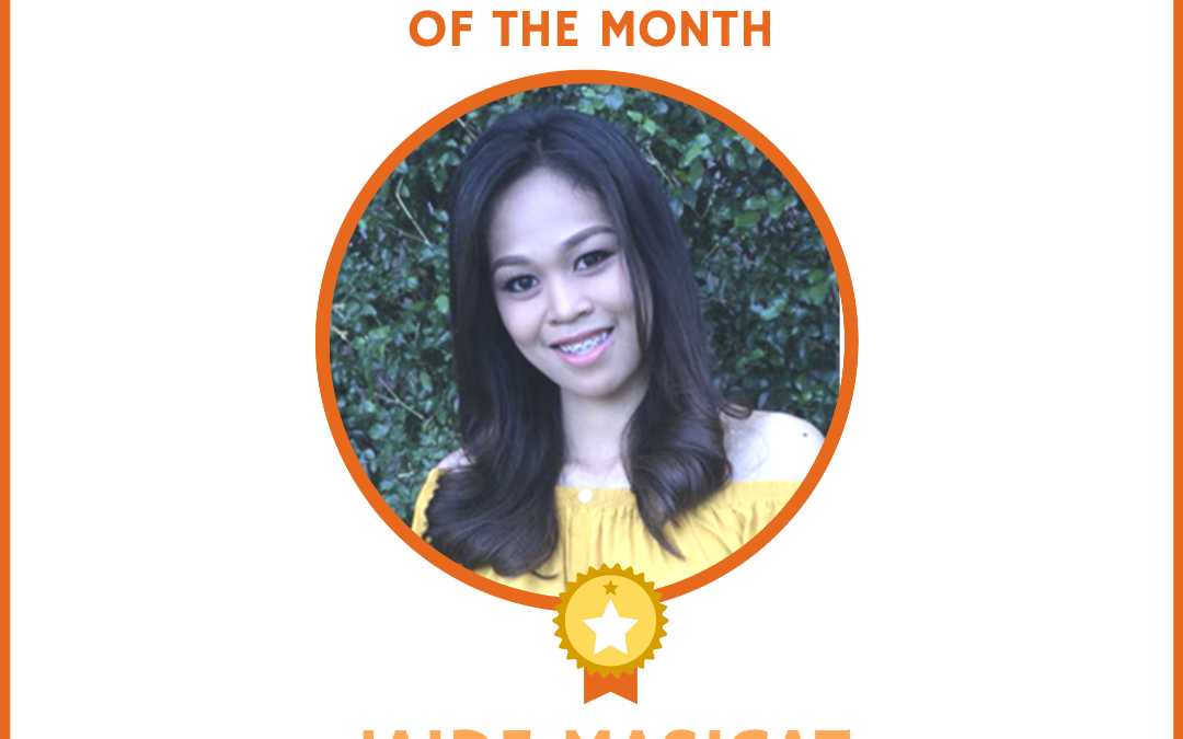 ???? December Employee of the Month: Jaide Masicat ????