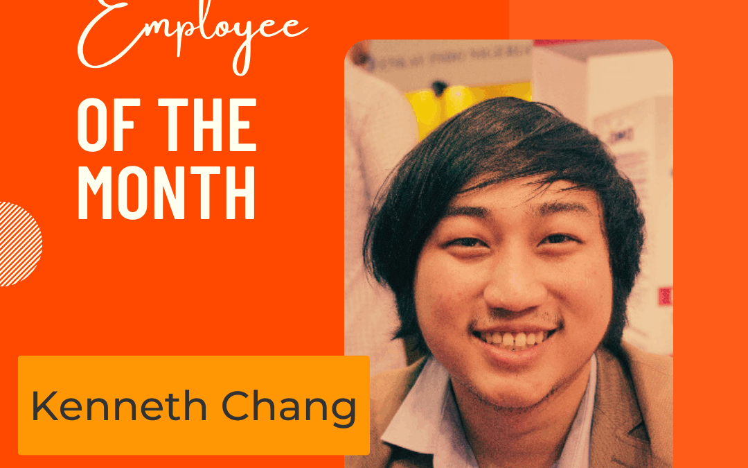 April Employee of the Month: Kenneth Lizardo Chang